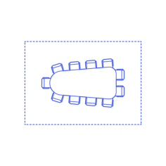 Layouts Meeting Conference Rooms Pear Medium Silhouette Cutting Svg Files, Free Vectors File